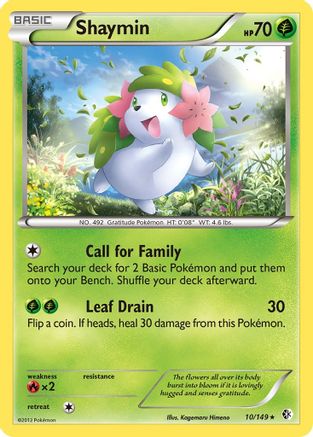 Image of Shaymin 010  Boundaries Crossed - Rare