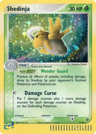 Image of Shedinja 011  - Holofoil Dragon - Holo Rare