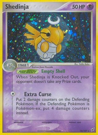 Image of Shedinja 014  Deoxys - Holo Rare
