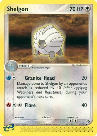 Image of Shelgon 042/097  Dragon - Uncommon