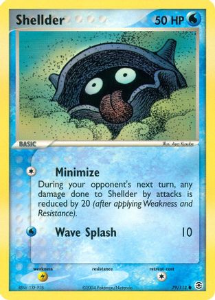 Image of Shellder 079  FireRed & LeafGreen - Common