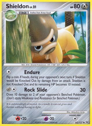 Image of Shieldon 062  Platinum - Uncommon