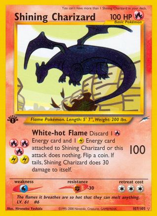 Image of Shining Charizard 107  - 1st Edition Holofoil Neo Destiny - Secret Rare