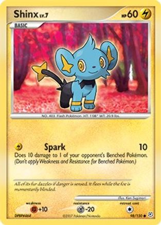 Image of Shinx 098/130  Diamond and Pearl - Common