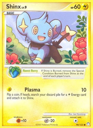 Image of Shinx 098/123  - Reverse Holofoil Mysterious Treasures - Common