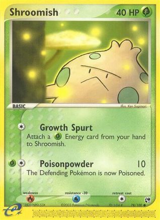 Image of Shroomish 078/100  Sandstorm - Common