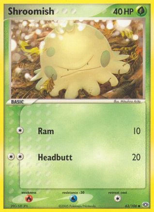 Image of Shroomish 063  Emerald - Common