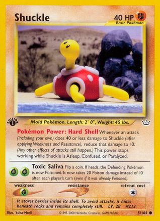 Image of Shuckle 051/64  - Unlimited Neo Revelation - Common