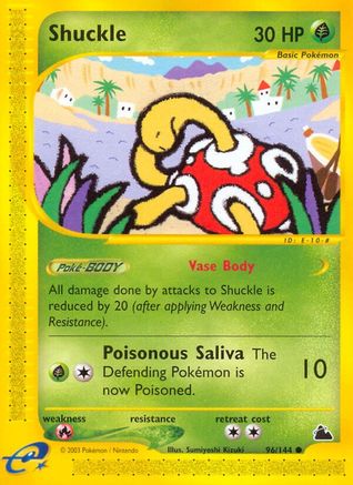 Image of Shuckle 096  Skyridge - Common