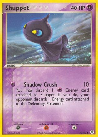 Image of Shuppet 072  Hidden Legends - Common