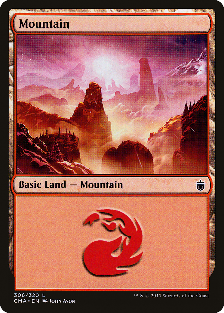 Image of Mountain (306) (CMA-306) - Commander Anthology