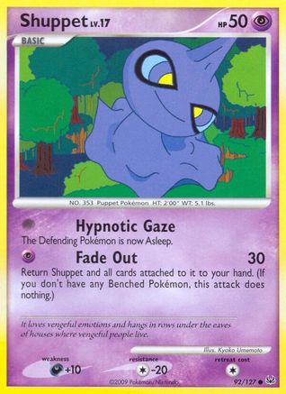 Image of Shuppet 092/127  Platinum - Common