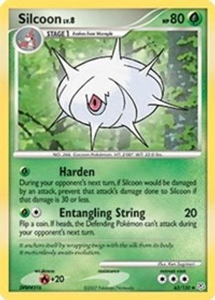 Image of Silcoon 063  - Reverse Holofoil Diamond and Pearl - Uncommon