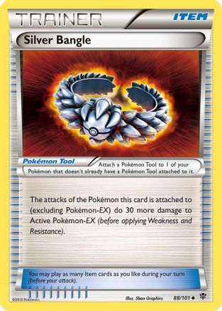 Image of Silver Bangle 088/101  Plasma Blast - Uncommon