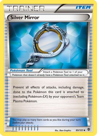 Image of Silver Mirror 089  Plasma Blast - Uncommon