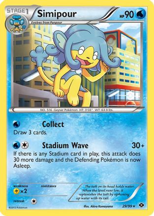 Image of Simipour 029  - Reverse Holofoil Next Destinies - Rare