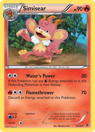 Image of Simisear 019  Emerging Powers - Rare