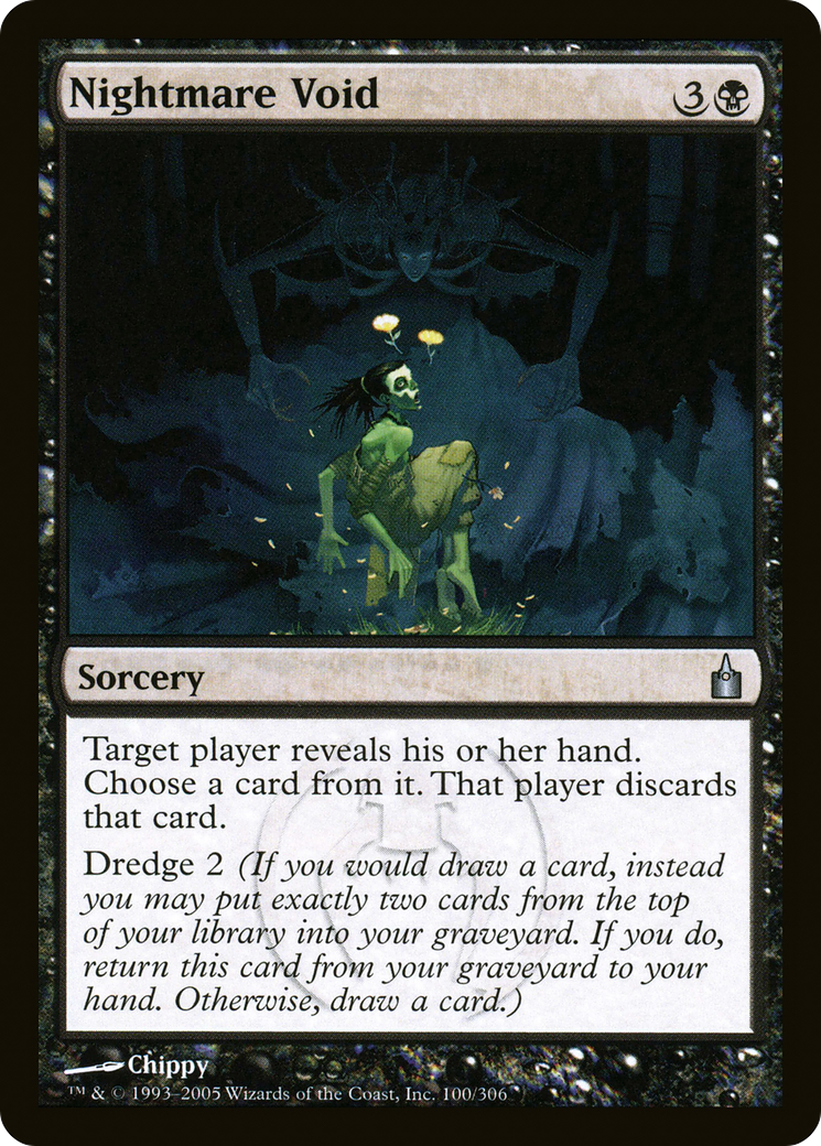 Image of Nightmare Void (RAV-100) - Ravnica: City of Guilds Foil