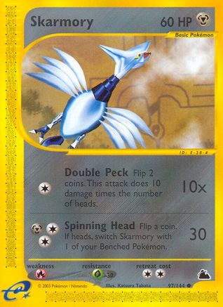 Image of Skarmory 097  - Reverse Holofoil Skyridge - Common