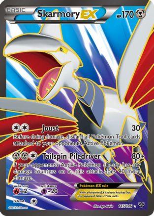 Image of Skarmory EX (145 Full Art) 145  - Holofoil XY Base Set - Ultra Rare
