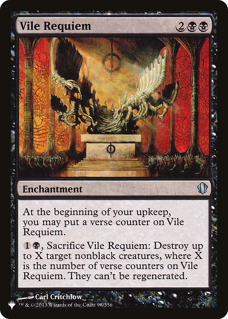 Image of Vile Requiem (LIST-C13-98) - The List