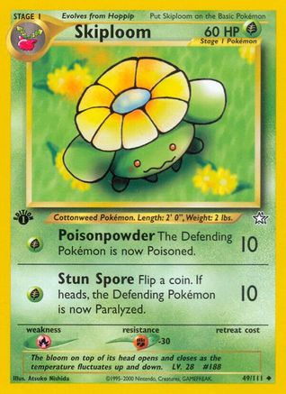 Image of Skiploom 049/111  - Unlimited Neo Genesis - Uncommon