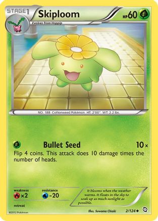 Image of Skiploom 002  Dragons Exalted - Uncommon