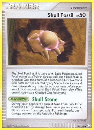 Image of Skull Fossil 117  Mysterious Treasures - Common