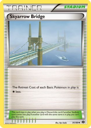 Image of Skyarrow Bridge 091  - Reverse Holofoil Next Destinies - Uncommon