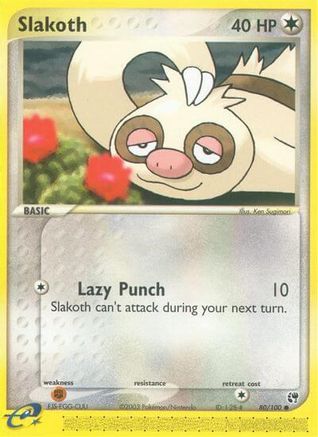 Image of Slakoth 080/100  Sandstorm - Common