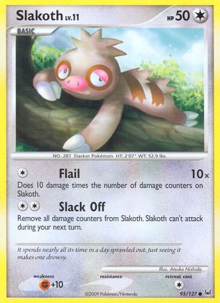 Image of Slakoth 095  Platinum - Common