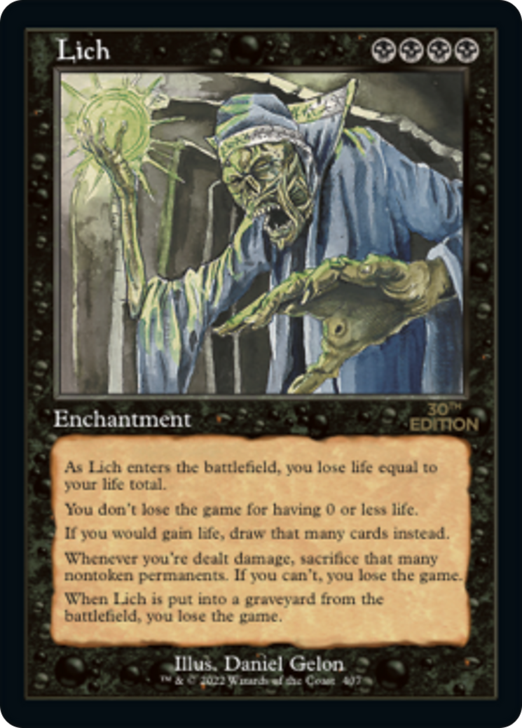 Image of Lich (Retro Frame) (30A-407) - 30th Anniversary Edition