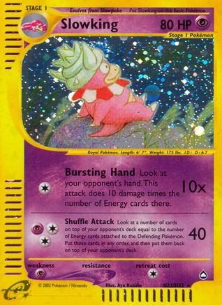 Image of Slowking (H22) H22  - Holofoil Aquapolis - Holo Rare