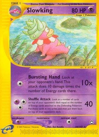 Image of Slowking 034  Aquapolis - Rare