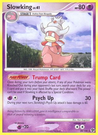 Image of Slowking 028  - Reverse Holofoil Great Encounters - Rare