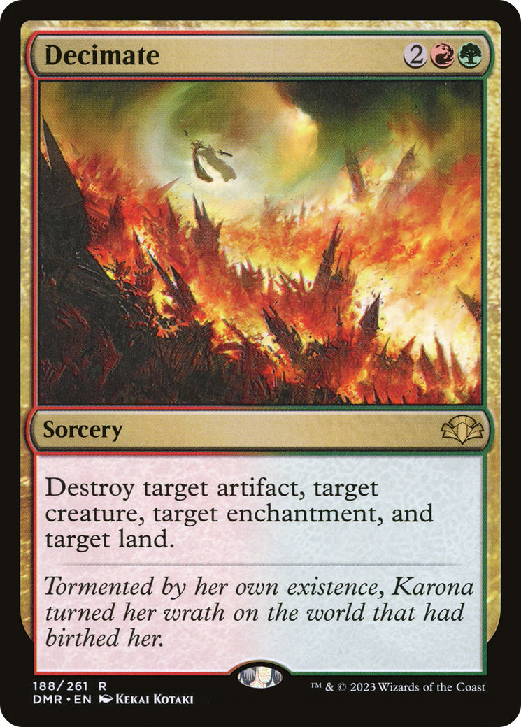 Image of Decimate (DMR-188) - Dominaria Remastered