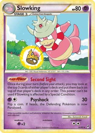 Image of Slowking 032  - Reverse Holofoil Call of Legends - Rare