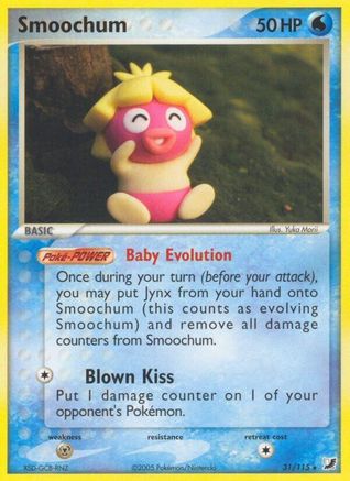 Image of Smoochum 031  Unseen Forces - Rare