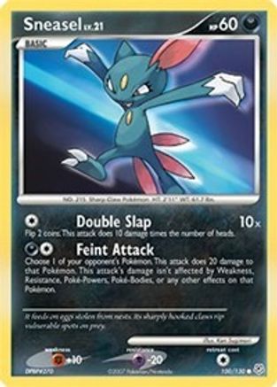 Image of Sneasel 100  Diamond and Pearl - Common