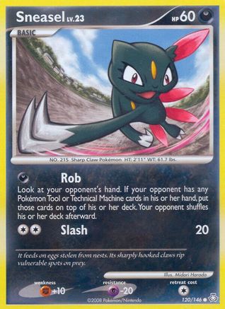 Image of Sneasel 120  Legends Awakened - Common