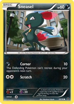 Image of Sneasel 069/99  Next Destinies - Common