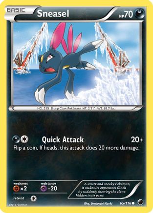 Image of Sneasel 065  Plasma Freeze - Common