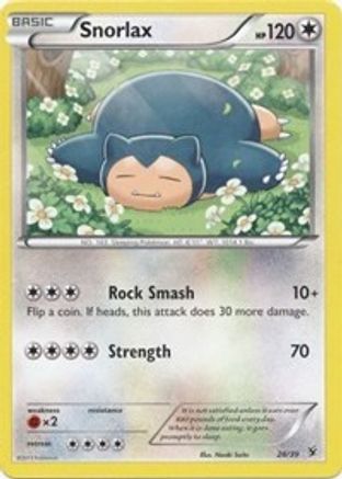 Image of Snorlax 026  Kalos Starter Set - Common