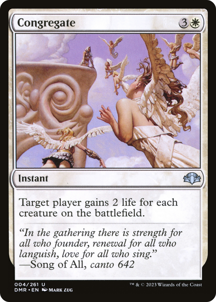 Image of Congregate (DMR-004) - Dominaria Remastered