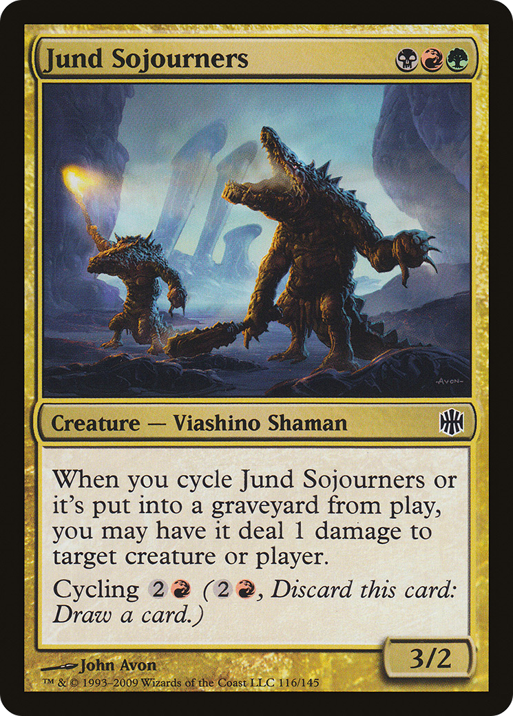 Image of Jund Sojourners (ARB-116) - Alara Reborn Foil