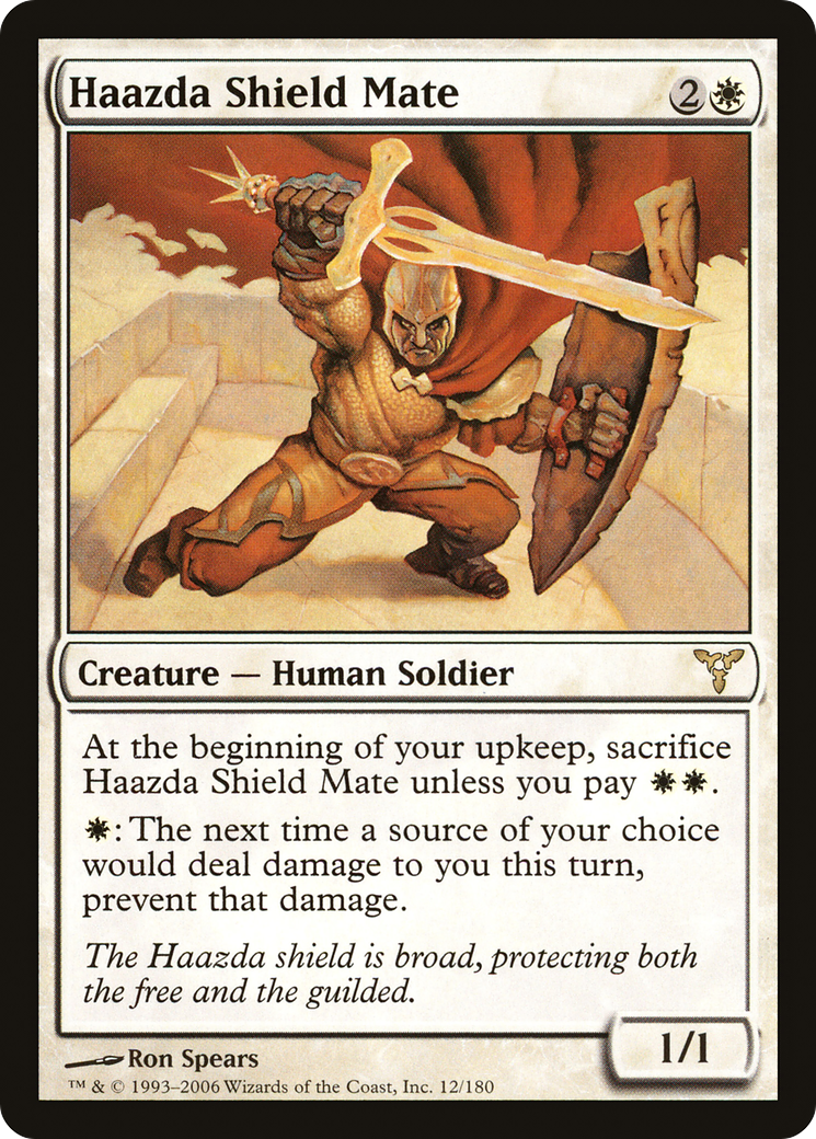 Image of Haazda Shield Mate (DIS-012) - Dissension Foil