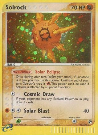 Image of Solrock 013  - Holofoil Sandstorm - Holo Rare
