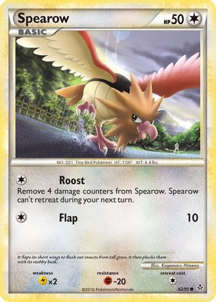 Image of Spearow 062  Unleashed - Common