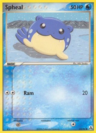 Image of Spheal 065/92  Legend Maker - Common