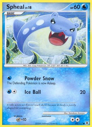Image of Spheal 082/111  Rising Rivals - Common